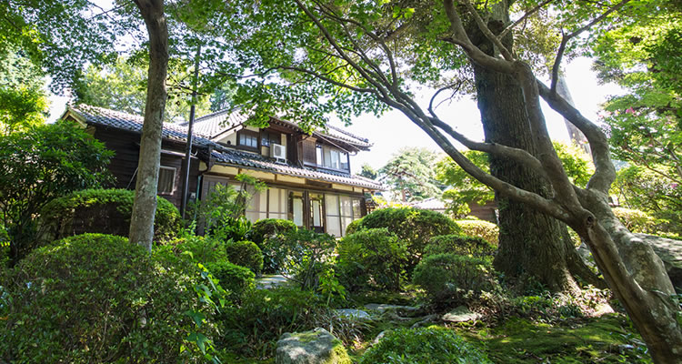茨城自然百景に選定された庭園